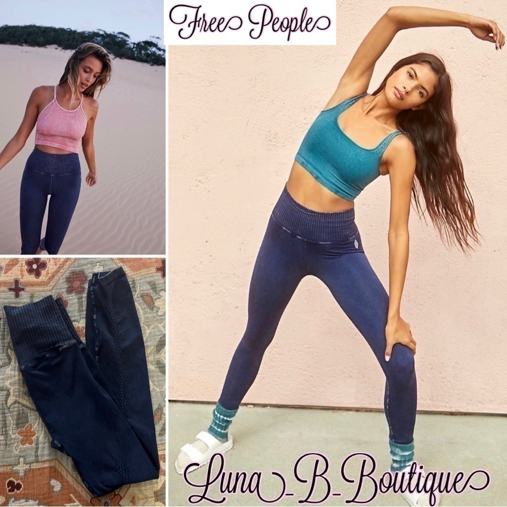 🆕⚡️Free People⚡️High-Ruse 7/8 Good Karma Leggings⚡️